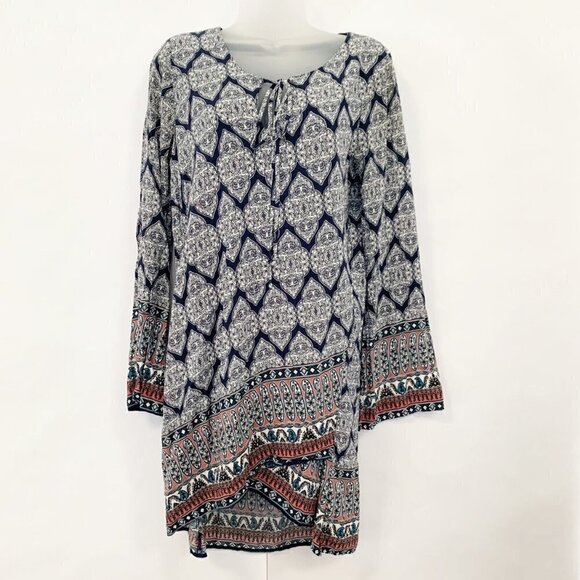 Alya Boho Asymmetrical Dress - Picture 1 of 6